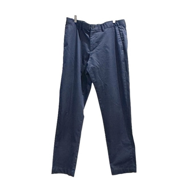 Banana Republic Sz 35 navy slim fit dress pants Men’s size 35 X 32 - Picture 6 of 15